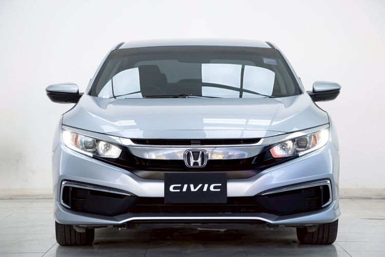 Honda Civic 2020 1.8 E i-VTEC Sedan เบนซิน ไม่ติดแก๊ส เกียร์อัตโนมัติ เทา รูปที่ 4