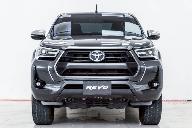 Toyota Hilux Revo 2022 Double Cab 2.4 Mid Prerunner Pickup ดีเซล ไม่ติดแก๊ส เกียร์ธรรมดา เทา รูปที่ 4