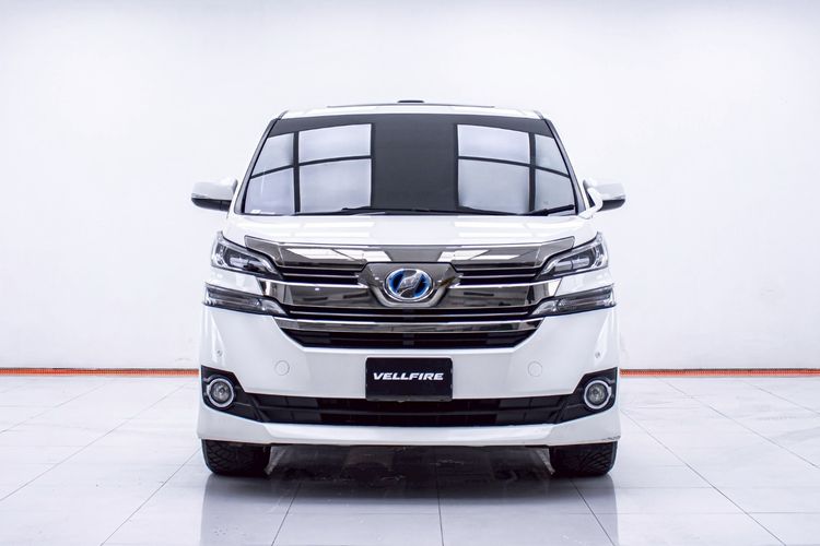 Toyota Vellfire 2017 2.5 Hybrid E-Four 4WD Utility-car ไฮบริด ไม่ติดแก๊ส เกียร์อัตโนมัติ ขาว รูปที่ 4