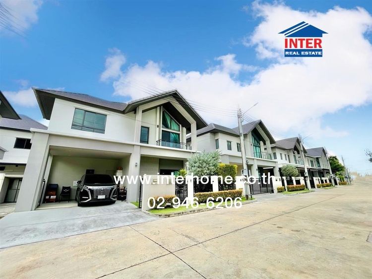 บ้านเดี่ยว 2 ชั้น 50.3 ตร.ว. หมู่บ้านบางกอกบูเลอวาร์ด รามอินทรา-วัชรพล ถนนรามอินทรา ถนนจตุโชติ เขตสายไหม กรุงเทพมหานคร