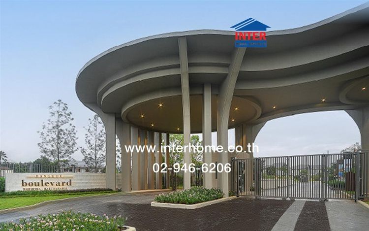 บ้านเดี่ยว 2 ชั้น 50.3 ตร.ว. หมู่บ้านบางกอกบูเลอวาร์ด รามอินทรา-วัชรพล ถนนรามอินทรา ถนนจตุโชติ เขตสายไหม กรุงเทพมหานคร รูปที่ 3