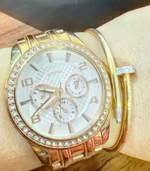 🥰นาฬิกา Guess-w0147L3 Rose Goldแท้  รูปที่ 6