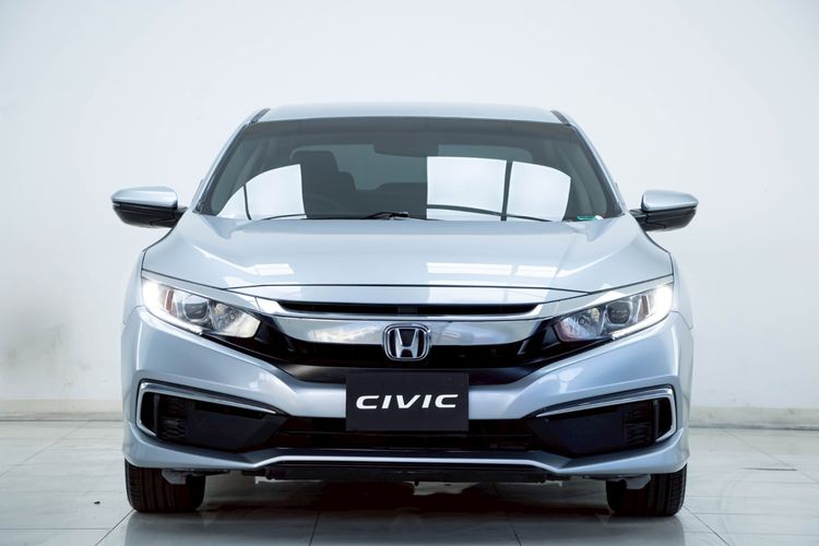 Honda Civic 2020 1.8 E i-VTEC Sedan เบนซิน ไม่ติดแก๊ส เกียร์อัตโนมัติ เทา รูปที่ 4