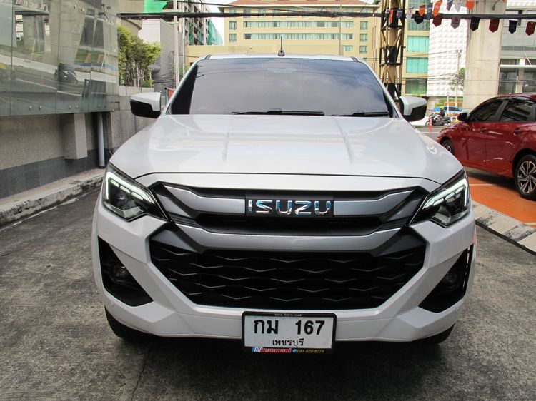 Isuzu D-MAX 2024 3.0 Hi-Lander M Pickup ดีเซล ไม่ติดแก๊ส เกียร์อัตโนมัติ ขาว รูปที่ 3