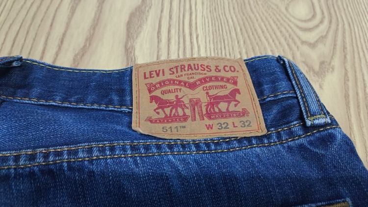 Levi's 511 เอว 31-32 ยาว 40 นิ้ว รูปที่ 3