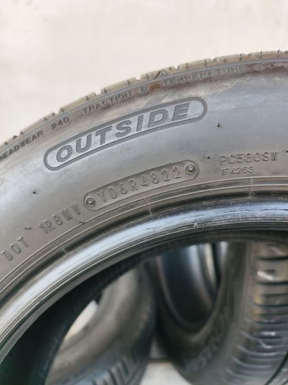ยาง 195-60-16 ปี22 ยี่ห้อ Dunlop  รูปที่ 6