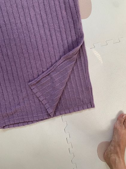 ชุดเดรสสีม่วง รูปที่ 4