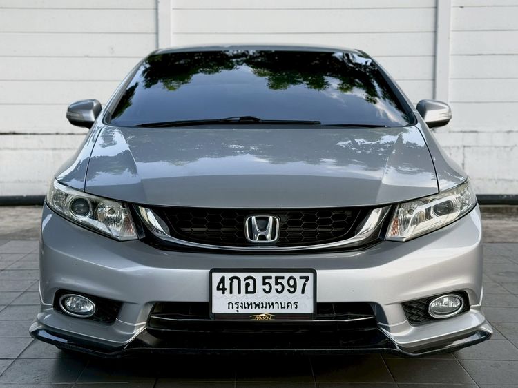 Honda Civic 2014 1.8 ES i-VTEC Sedan เบนซิน ไม่ติดแก๊ส เกียร์อัตโนมัติ บรอนซ์เงิน