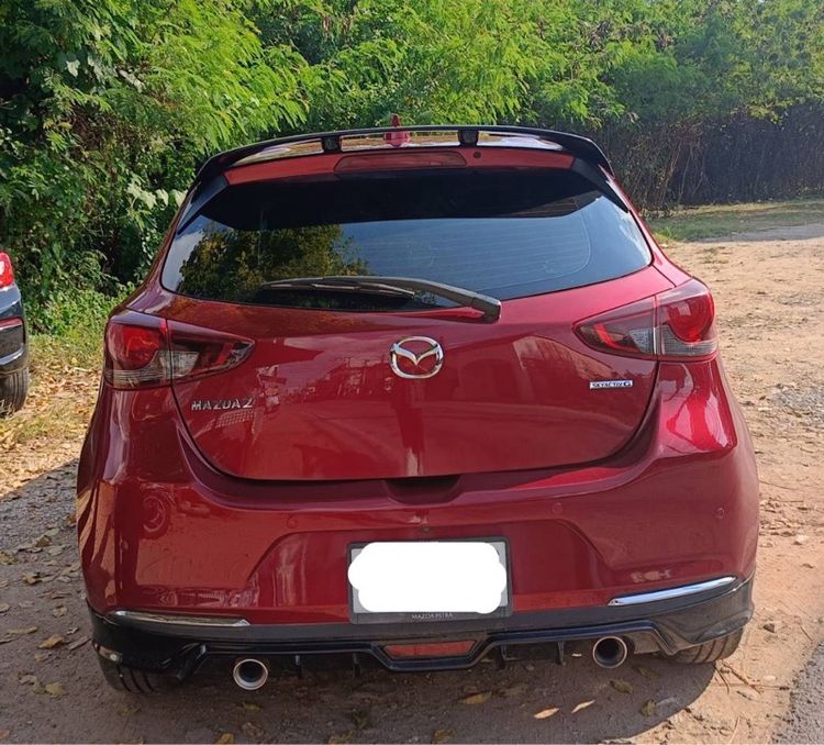 Mazda Mazda 2 2019 1.3 Skyactiv-G C Sports Sedan เบนซิน ไม่ติดแก๊ส เกียร์อัตโนมัติ แดง รูปที่ 2