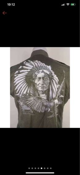 เสื้อทหารฝรั่งเศส  ด้านหลัง สวยๆ วินเทด