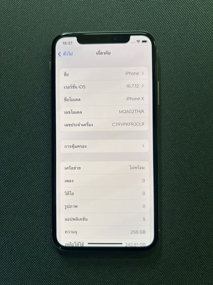 iPhone X256 รูปที่ 2