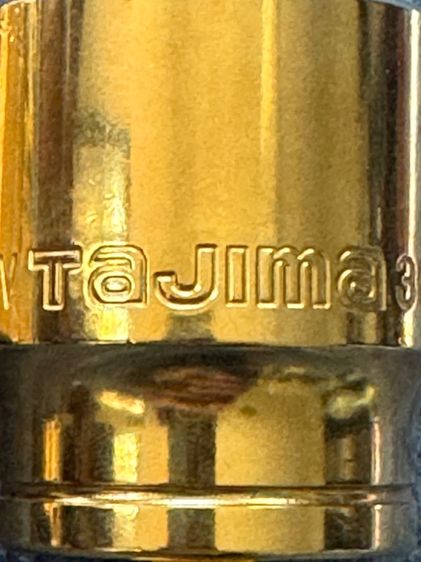 ลูกบล็อกทอง Tajima 4 หุนหรือ ครึ่งนิ้ว เบอร์ 8 13 19 30 mm รูปที่ 3