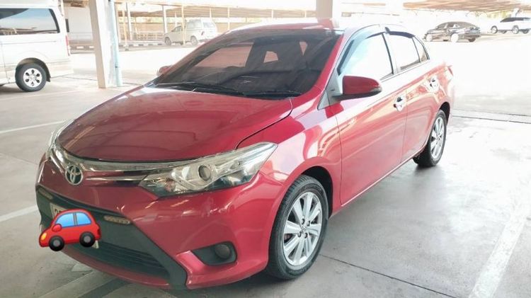 Toyota Vios 2013 1.5 G Sedan เบนซิน ไม่ติดแก๊ส เกียร์อัตโนมัติ แดง รูปที่ 3