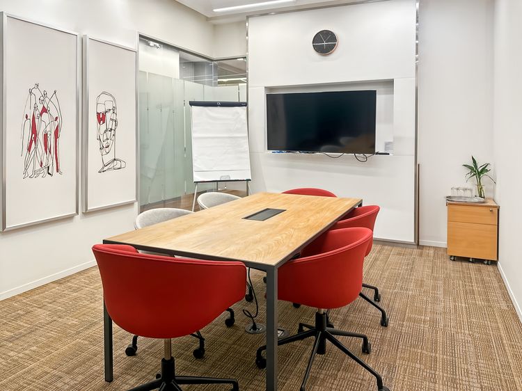 Regus Bhiraj Tower at Bitec - จองที่นั่ง Coworking แบบต้องจองล่วงหน้าหรือโต๊ะทำงานแบบหมุนเวียนที่ Regus Bhiraj Tower at Bitec รูปที่ 4