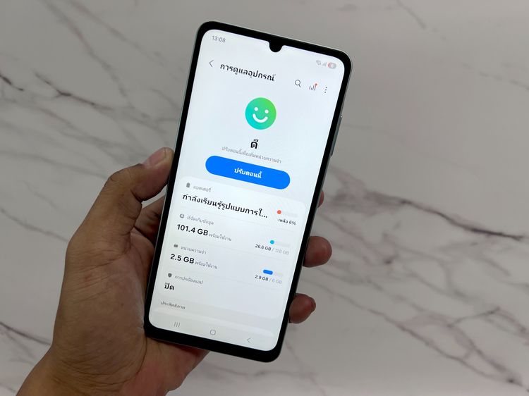 ขาย Samsung A06 แรม6 รอม128 5G สีฟ้า มือสอง รูปที่ 3