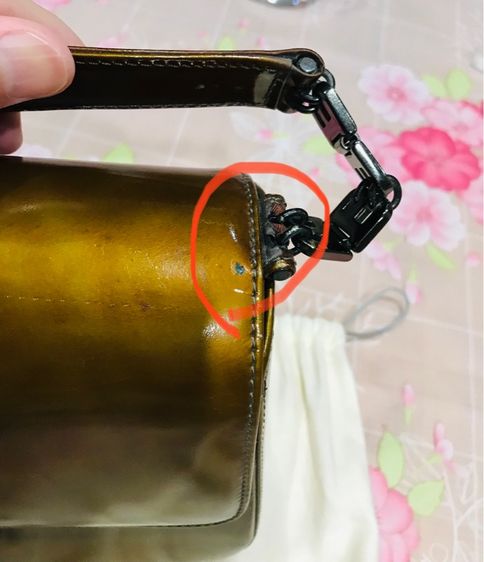 BALLY ของแท้ กระเป๋าถือ สภาพดี  รูปที่ 18