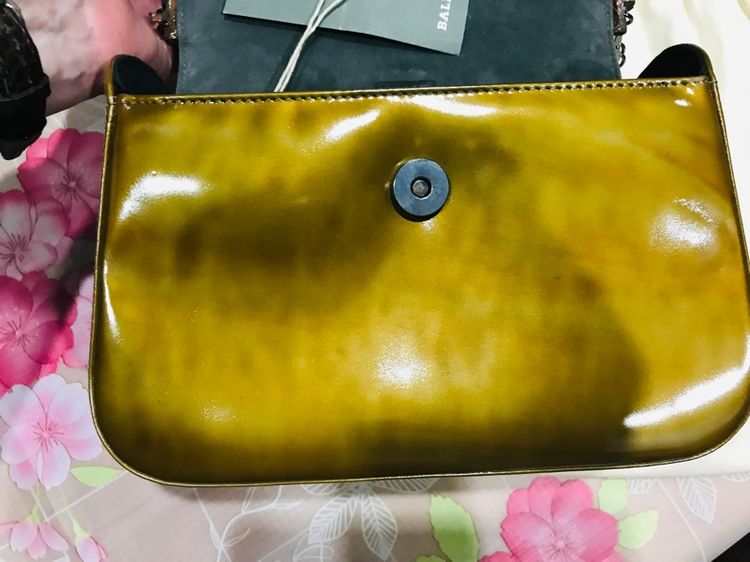 BALLY ของแท้ กระเป๋าถือ สภาพดี  รูปที่ 15