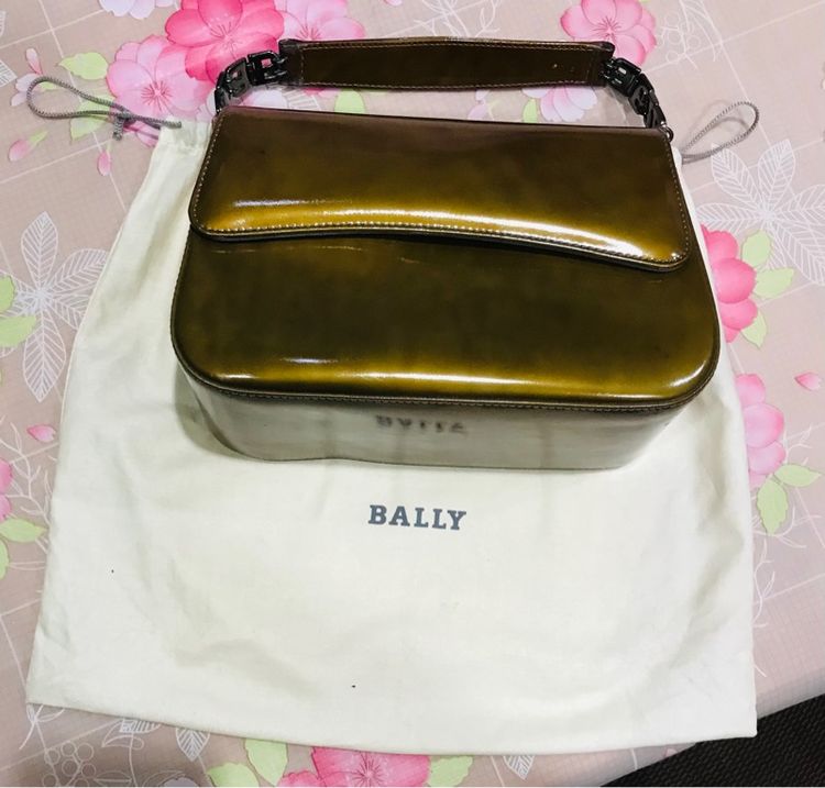 BALLY ของแท้ กระเป๋าถือ สภาพดี  รูปที่ 17