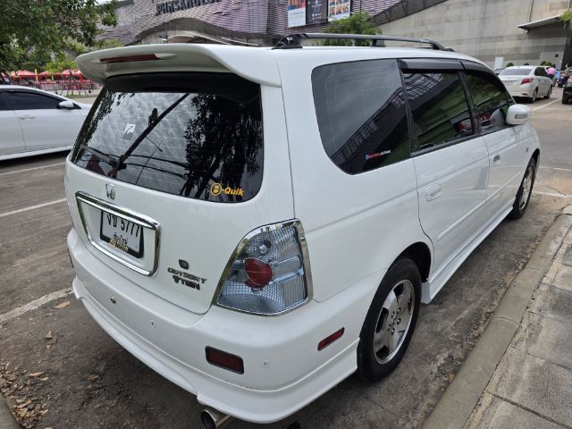 Honda Odyssey 2002 2.3 VTi Van เบนซิน LPG เกียร์อัตโนมัติ ขาว รูปที่ 3