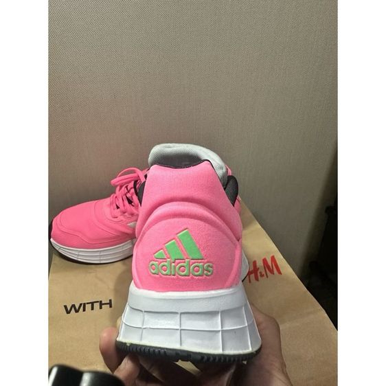 ADIDAS DURAMO 10 สีชมพู รองเท้าวิ่ง มือสอง นุ่ม เบาสุดๆ รูปที่ 9