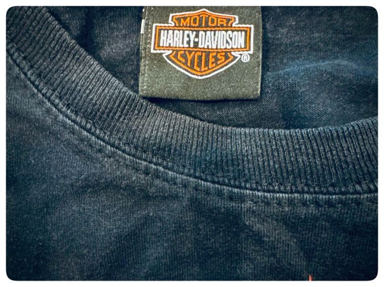 เสื้อยืดคอกลมHARLEY DAVIDSON  รูปที่ 3