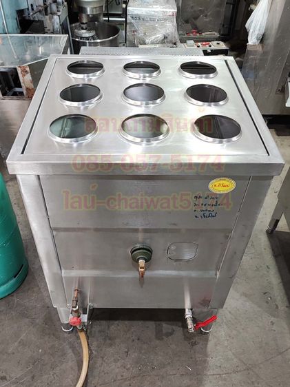 ตู้นึ่งติ่มซำใช้แก๊ส9หลุม รูปที่ 6