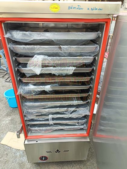 ตู้หุงข้าวใช้แก๊ส12ถาด รูปที่ 6