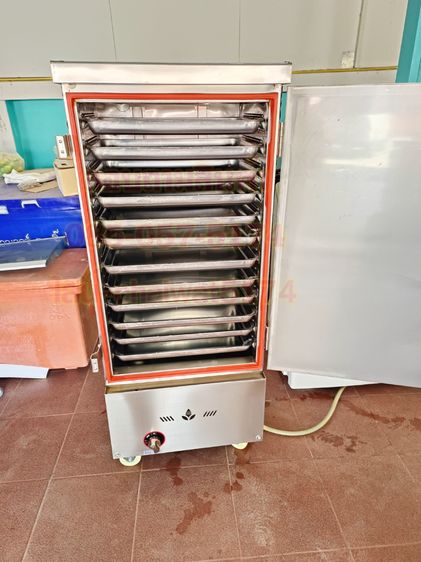 ตู้หุงข้าวใช้แก๊ส12ถาด รูปที่ 9