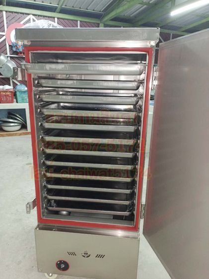 ตู้หุงข้าวใช้แก๊ส12ถาด รูปที่ 5