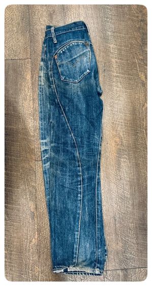 กางเกงยีนส์LEVI’SริมแดงBig E ขาบิด รูปที่ 13