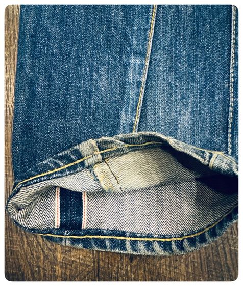 กางเกงยีนส์LEVI’SริมแดงBig E ขาบิด รูปที่ 11