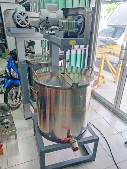 เครื่องผสมของเหลว100ลิตรใช้ไฟฟ้า รูปที่ 2