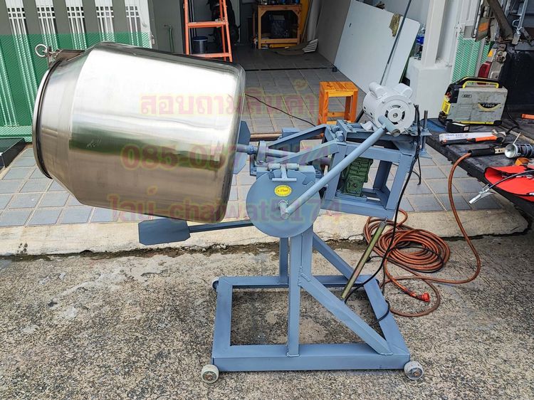 โอ่งคั่วพริกไร้ควันขนาด25X28นิ้วพร้อมมอเตอร์ รูปที่ 15