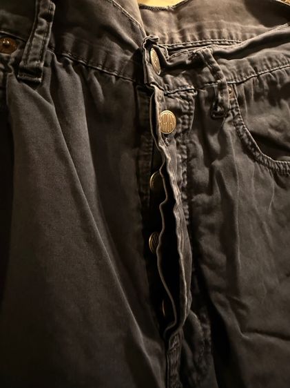 Replay 5 pockets ผ้บางสีดำmade in Italy  รูปที่ 3