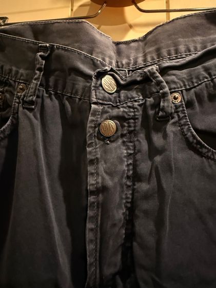 Replay 5 pockets ผ้บางสีดำmade in Italy  รูปที่ 2
