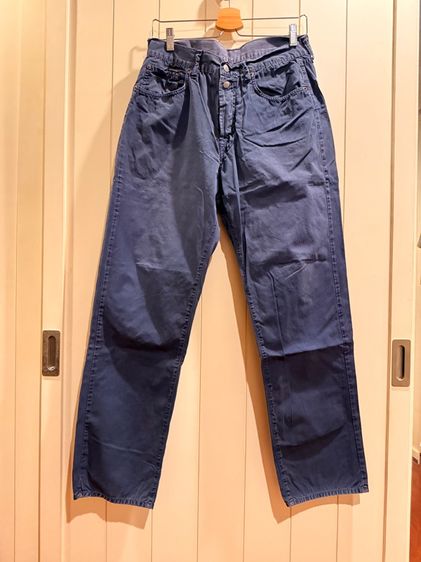 Replay 5 pockets ผ้บางสีดำmade in Italy 