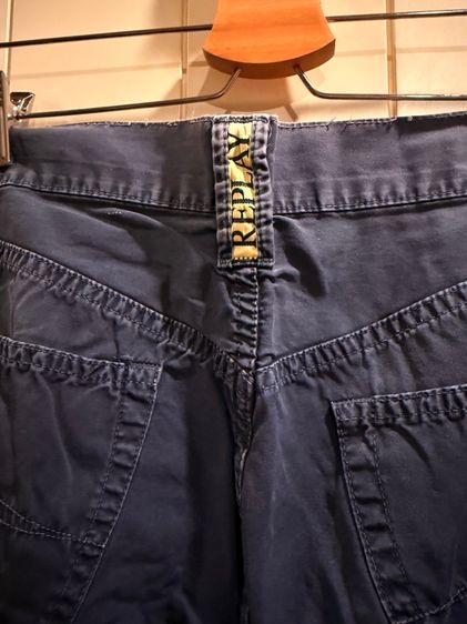Replay 5 pockets ผ้บางสีดำmade in Italy  รูปที่ 5