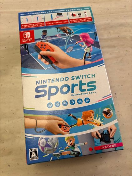 เกม Nintendo Switch Sports พร้อมสายรัดขา กล่องครบ