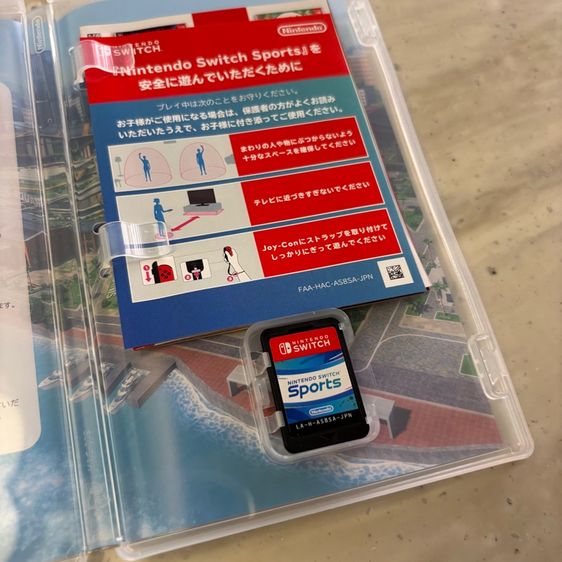 เกม Nintendo Switch Sports พร้อมสายรัดขา กล่องครบ รูปที่ 3