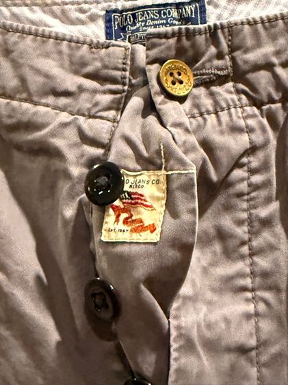 Ralph Lauren chino สีเทา รูปที่ 3