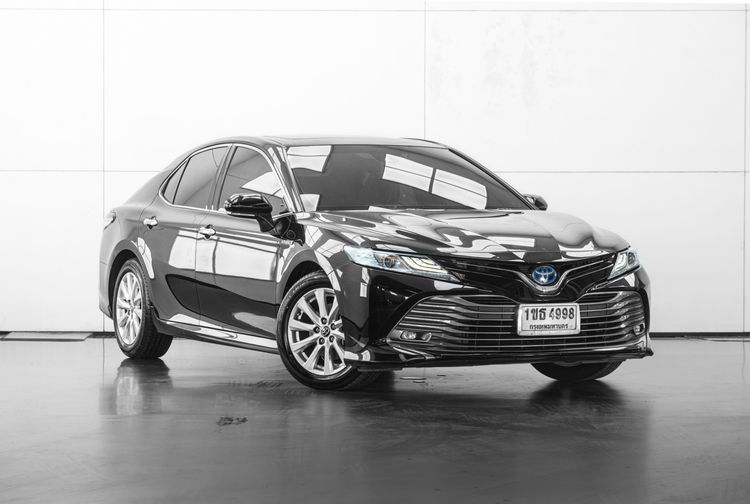 Toyota Camry 2020 2.5 HV Premium Sedan ดีเซล ไม่ติดแก๊ส เกียร์อัตโนมัติ ดำ