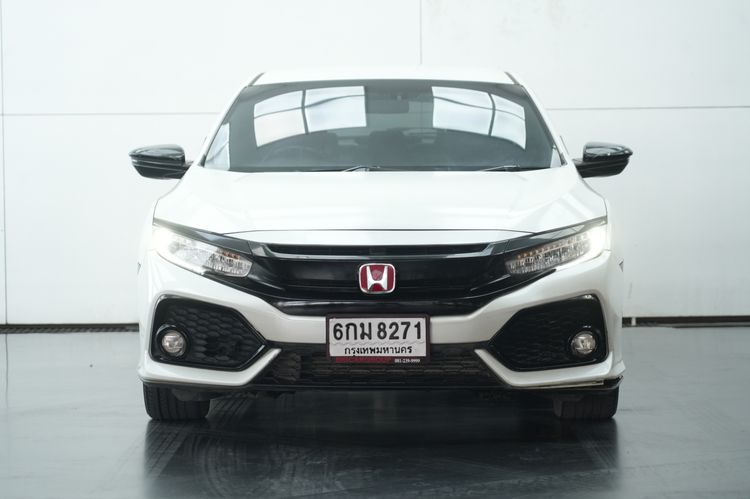 Honda Civic 2017 1.5 Turbo Sedan ดีเซล ไม่ติดแก๊ส เกียร์อัตโนมัติ ขาว รูปที่ 3