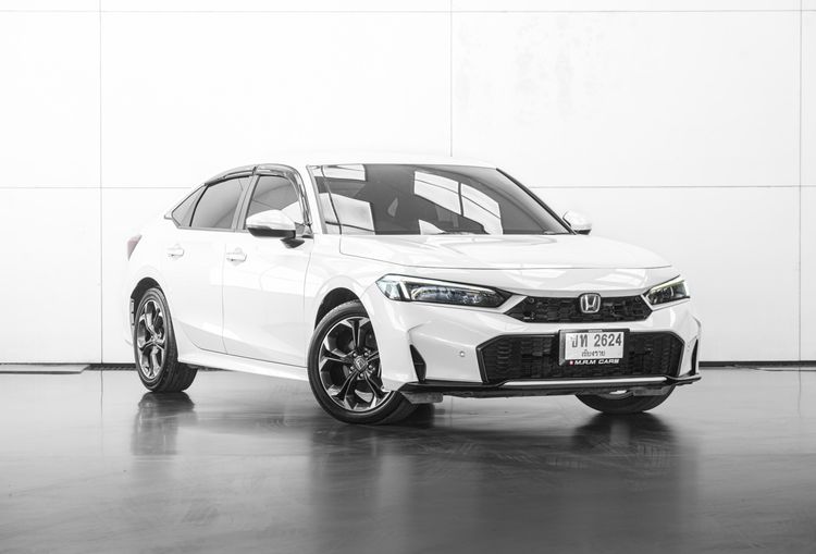 รถ Honda Civic 2.0 eHEV EL+ สี ขาว