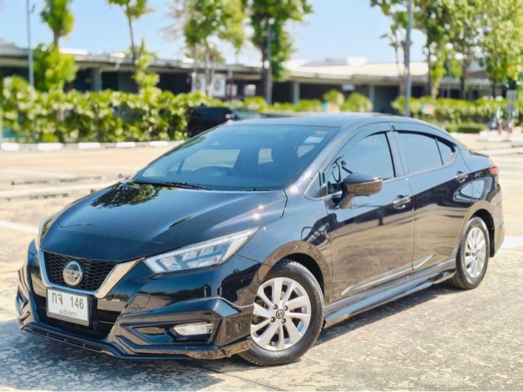 รถ Nissan Almera 1.0 VL สี ดำ