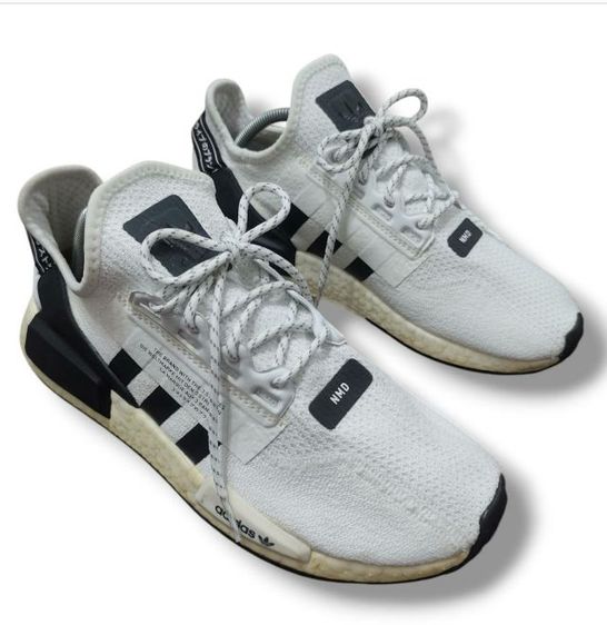 adidas NMD R1 V2 Cloud White  Core Black (GS)  43 27.5 cm. รูปที่ 3
