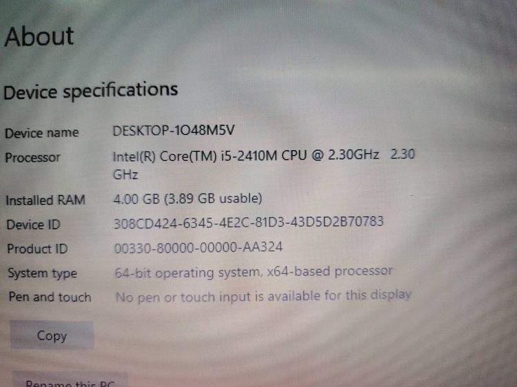 Thinkpad x202 core i5 2410M 2.30Ghz Ram 4 G HD 320 G จอ 12.5 นิ้ว รูปที่ 12