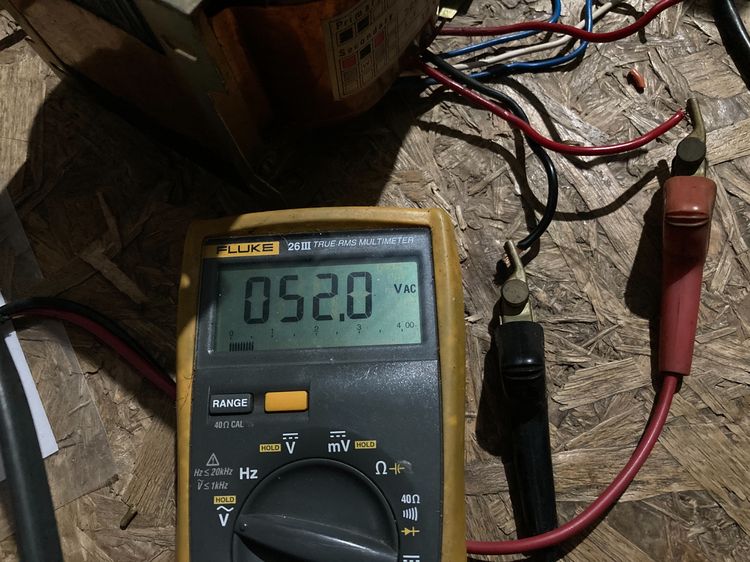 หม้อแปลงใหญ่ งานเครื่องเสียง 52-0-52 V รูปที่ 16