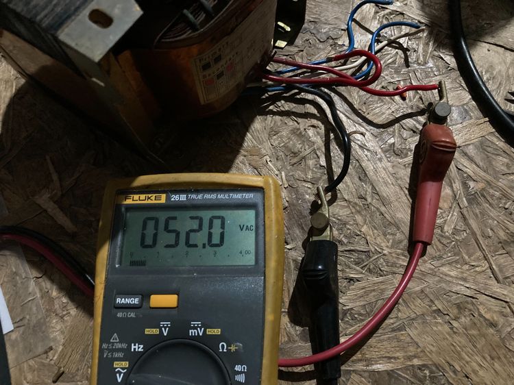 หม้อแปลงใหญ่ งานเครื่องเสียง 52-0-52 V รูปที่ 15