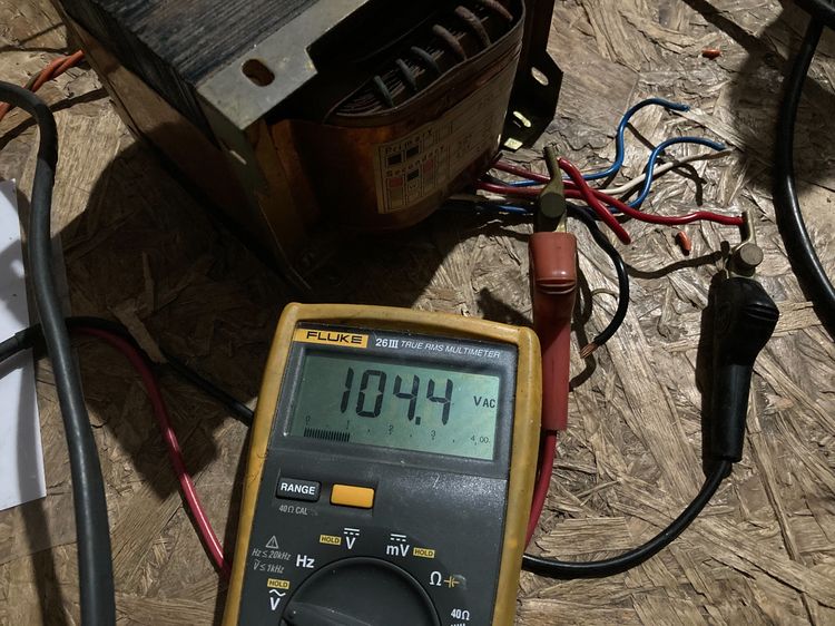 หม้อแปลงใหญ่ งานเครื่องเสียง 52-0-52 V รูปที่ 14