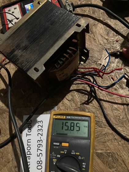 หม้อแปลงใหญ่ งานเครื่องเสียง 52-0-52 V รูปที่ 11